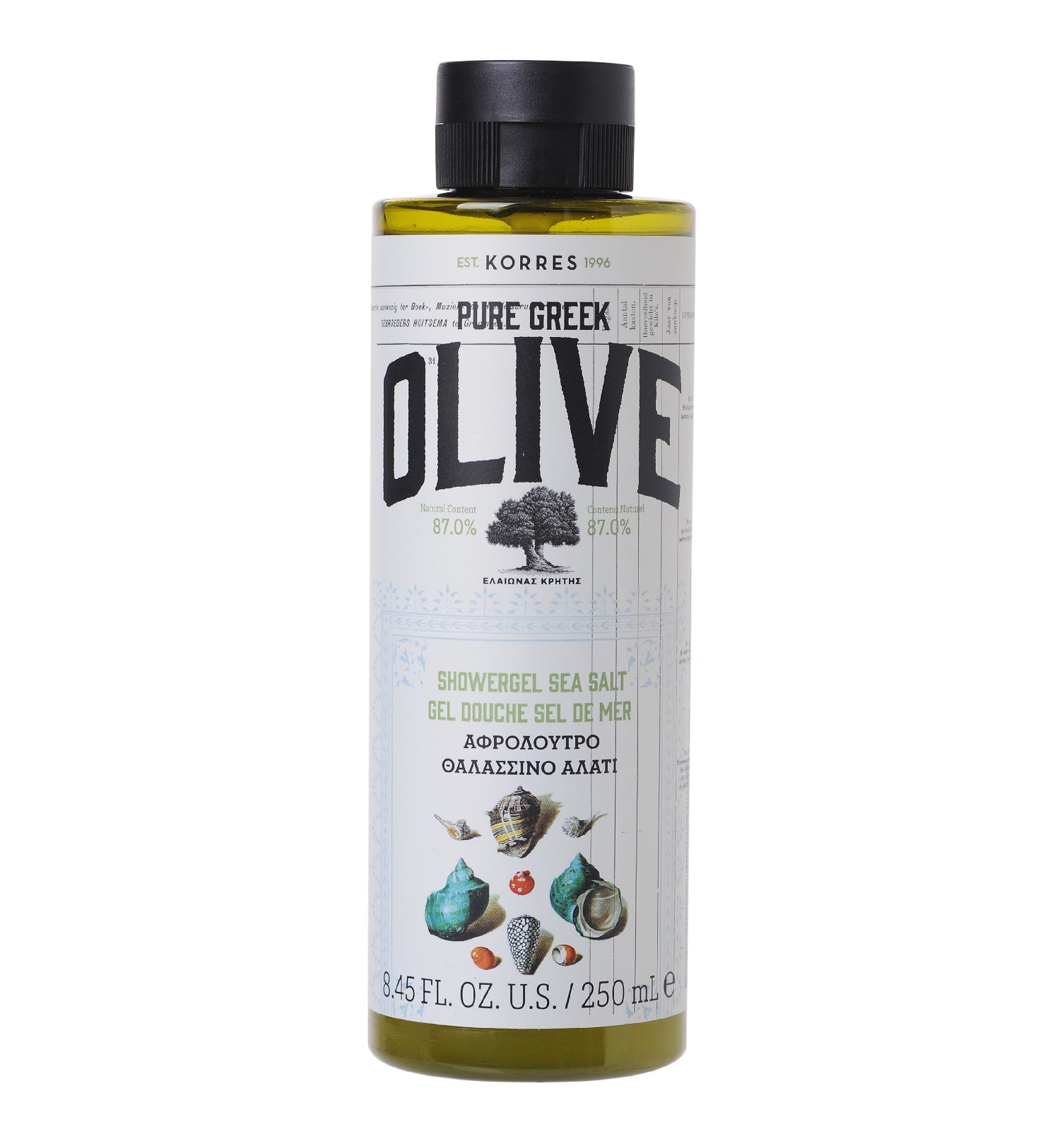 Pure Greek Shower Gel Sea Salt