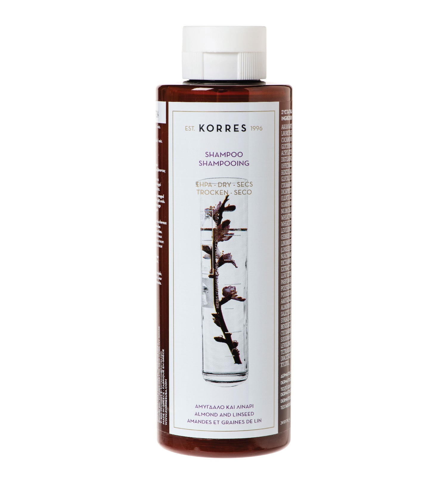 Almond & Linseed shampoo dry damaged hair