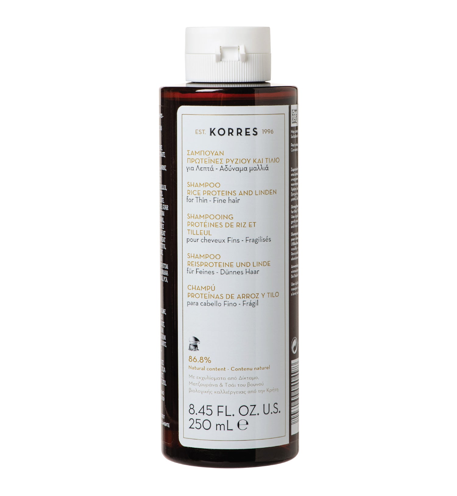 Rice Proteins + Linden Shampoo Thin Hair