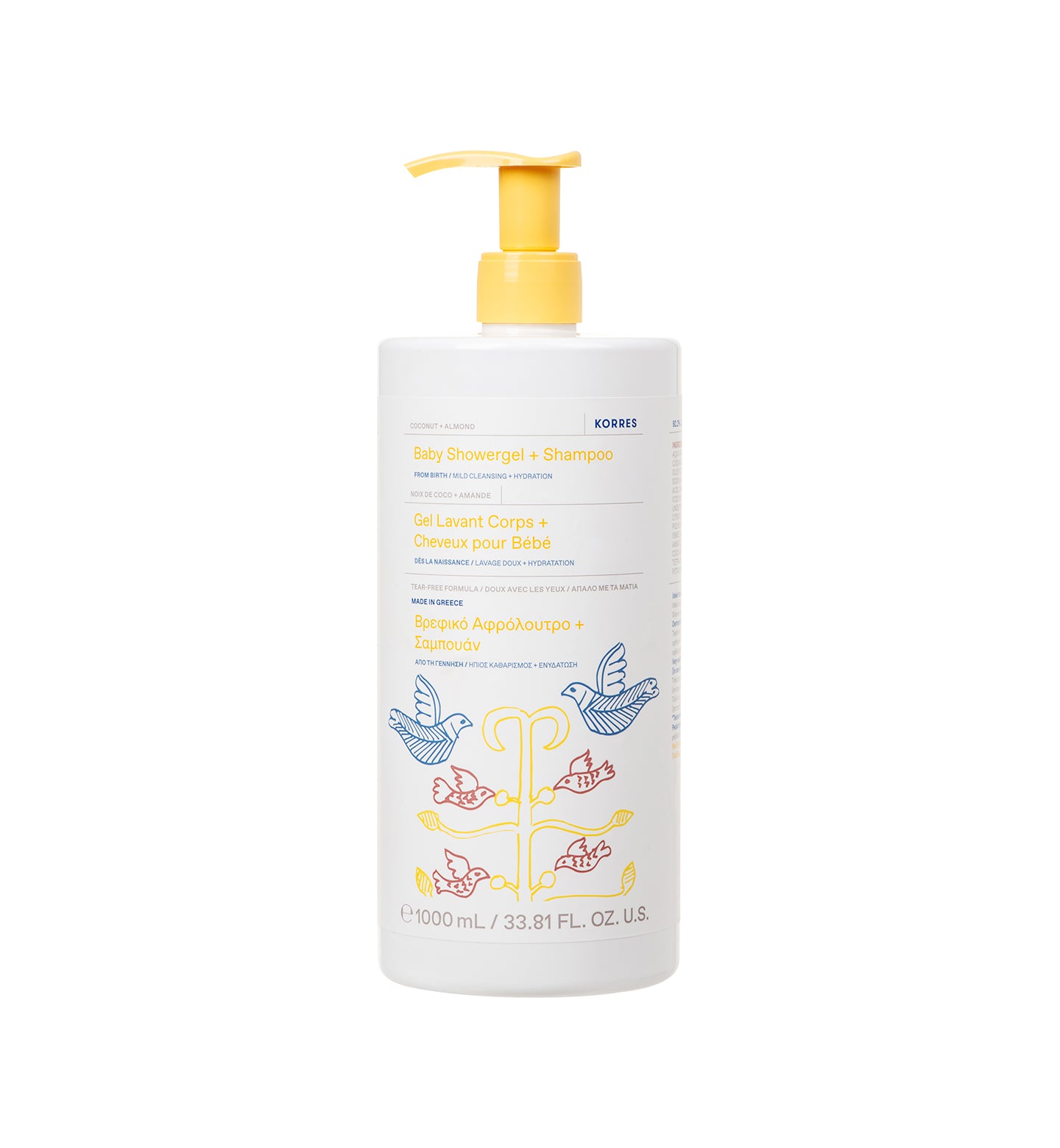 Coconut + Almond Showergel + Shampoo