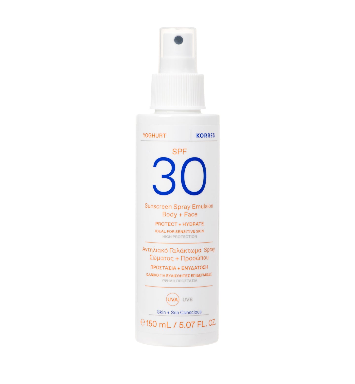 Yoghurt Sunscreen Spray Emulsion Body + Face SPF 30