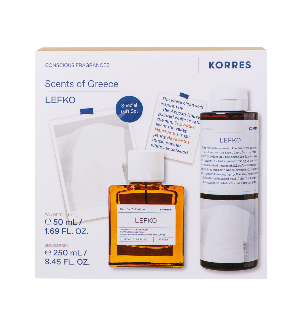 Scents Greece Lefko Set