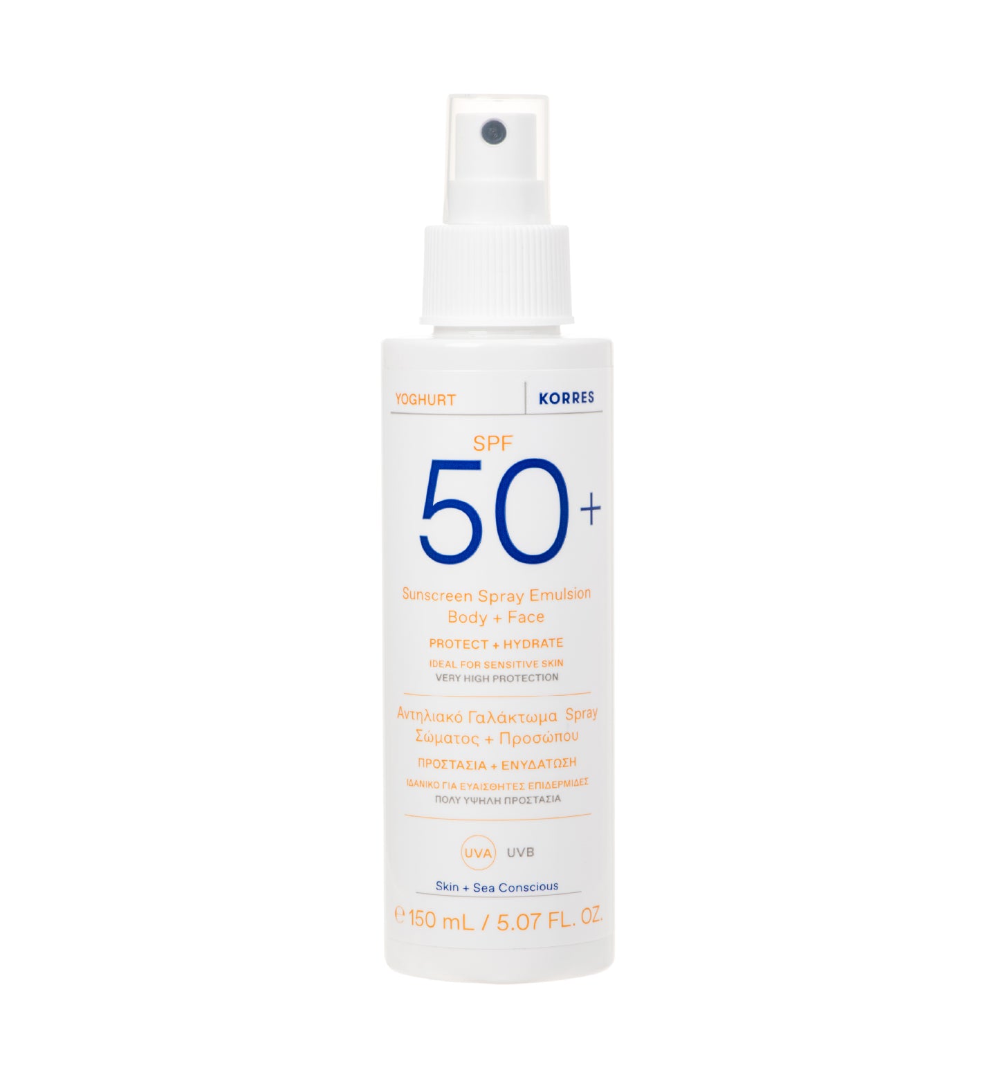 Yoghurt Sunscreen Spray Emulsion Body + Face SPF 50+