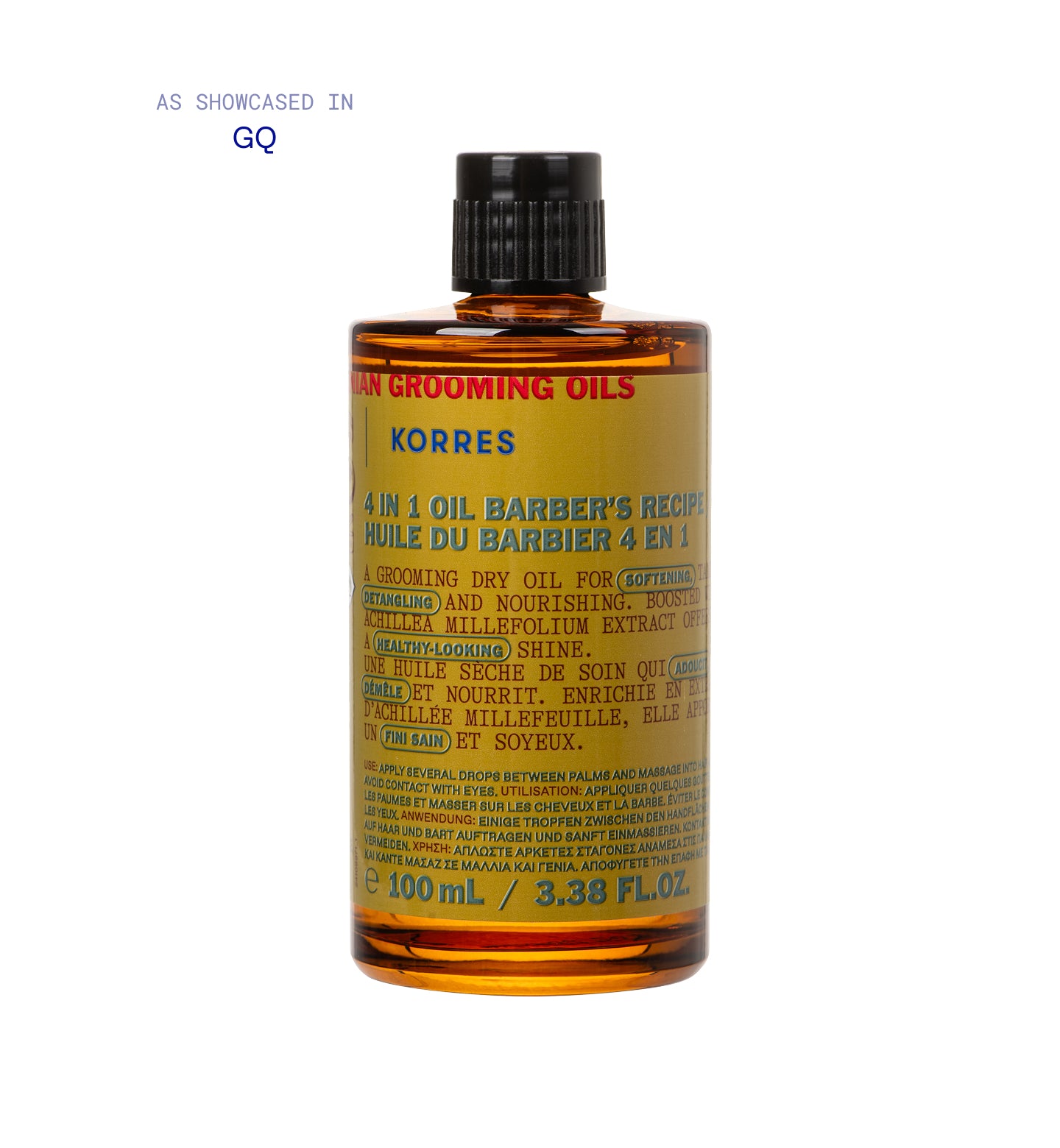 Athenian Grooming 4 1 Oil Barbers Recipe