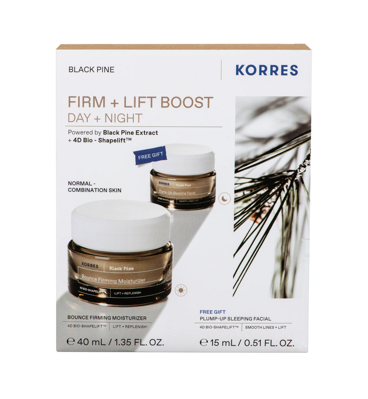 Pine Firm + Lift Boost Skincare Set