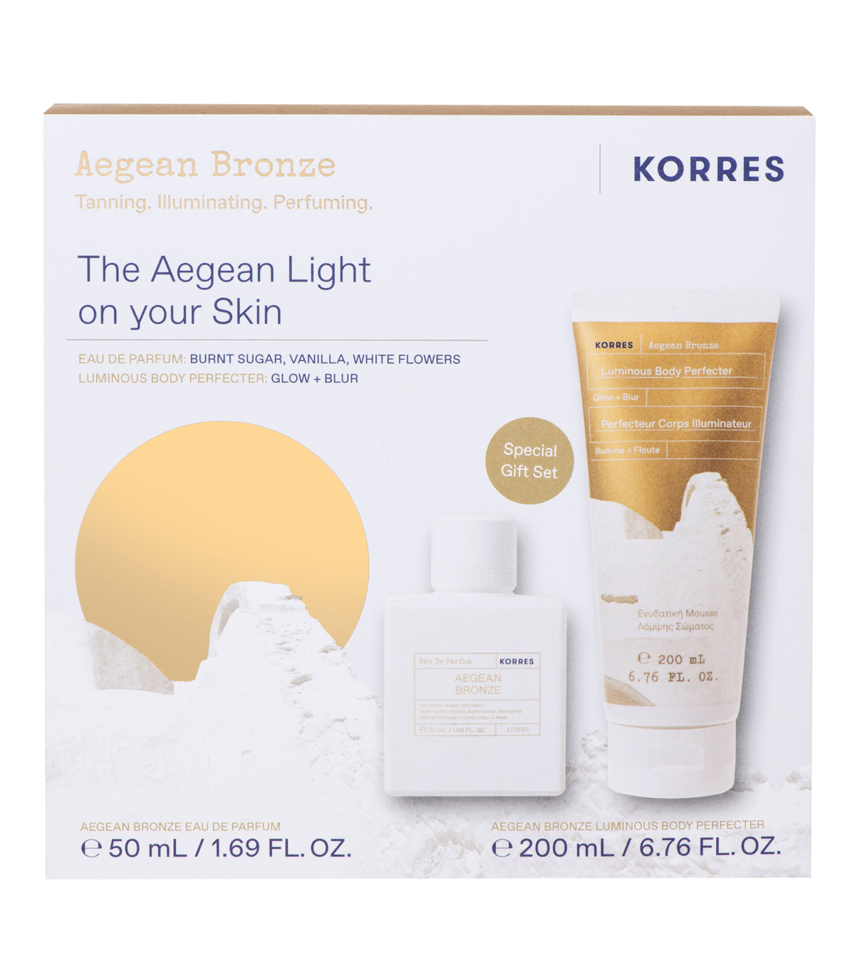 Aegean Eau De Parfum + Body Perfector Set