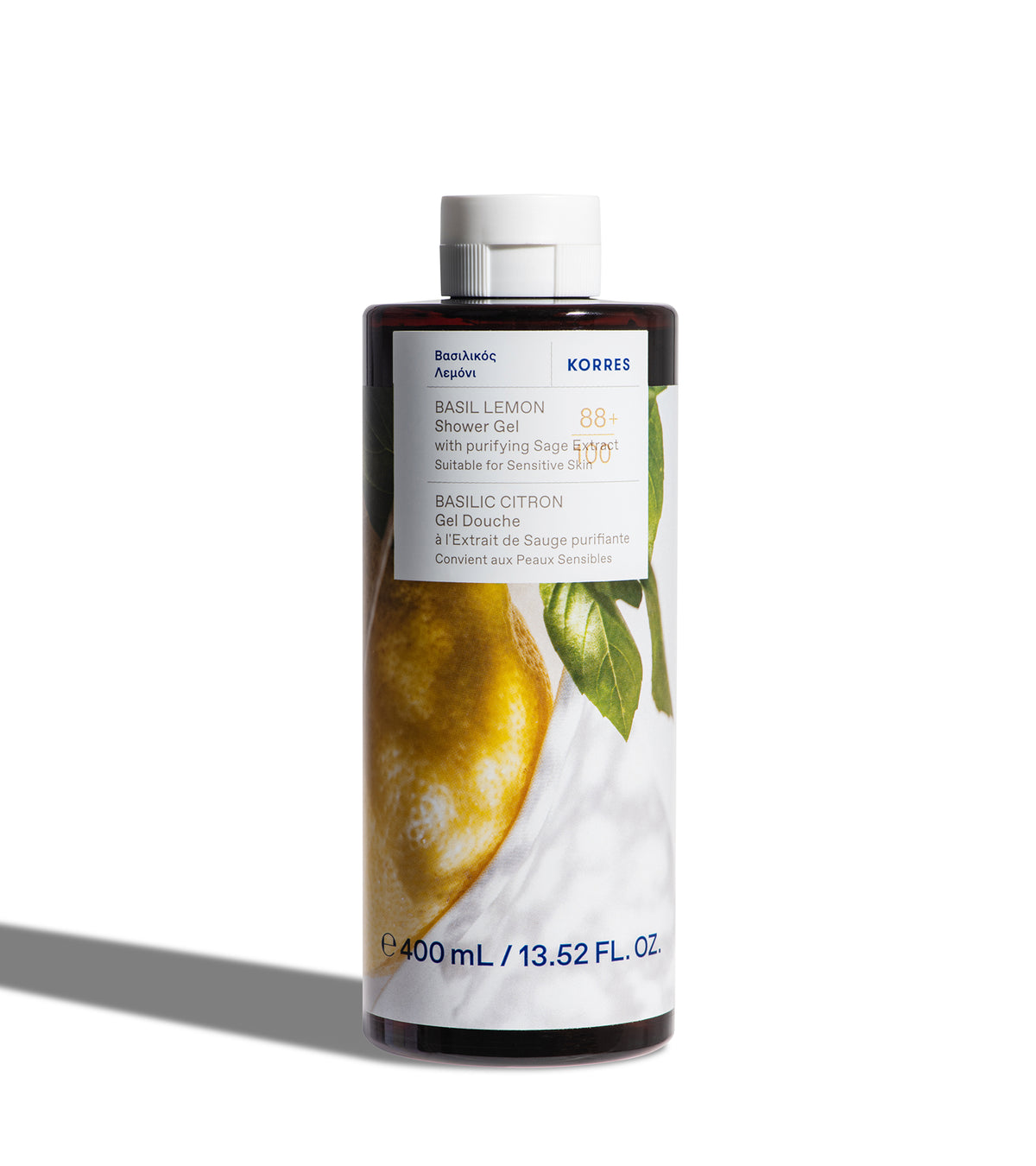 Basil Lemon Shower Gel