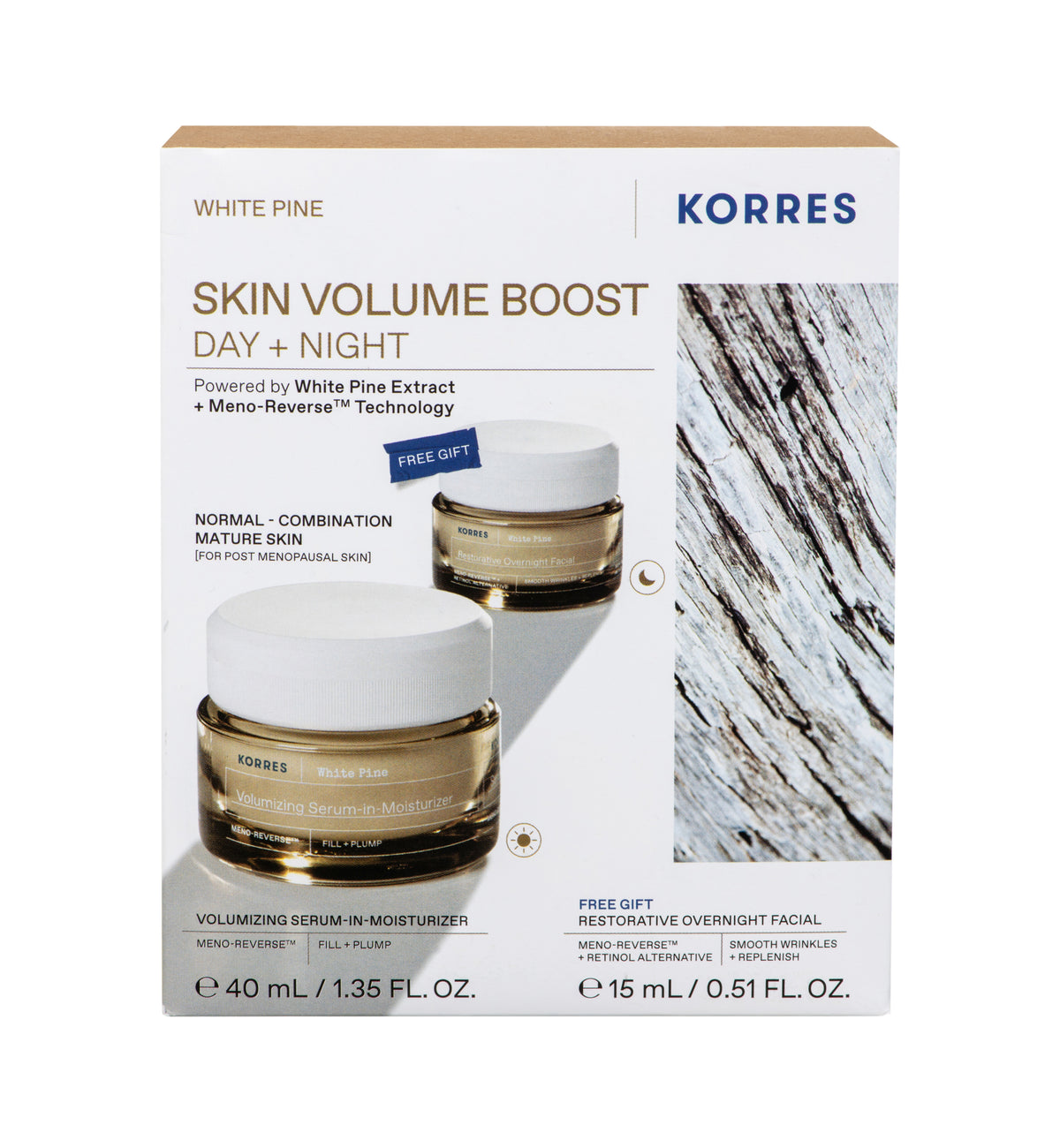 Pine Skin Volume Boost Skincare Set